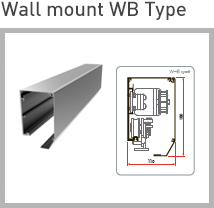 Wall mount WB Type